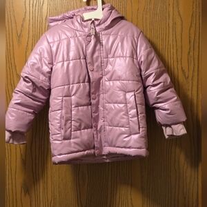 Cat & Jack Light Purple Puffer Jacket